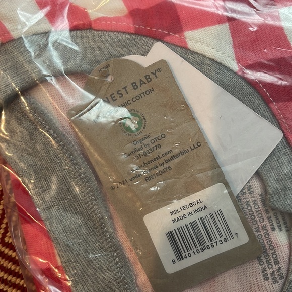 Honest Baby Clothing ADULT PJ Set NWT XL - Picture 5 of 6